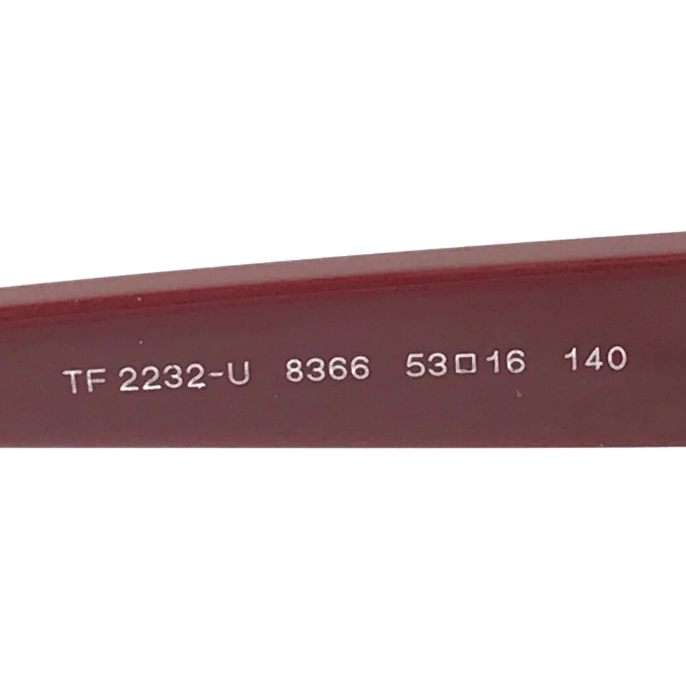 Tiffany & Co. Eyeglasses Frames TF2232-U 8366 Fired Brick Gold Logos 53-16-140